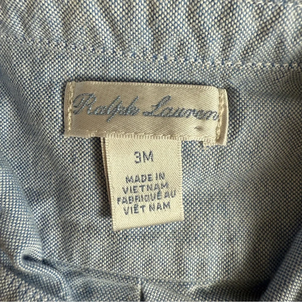 Ralph Lauren Baby Light Blue Shirt Size 3 months